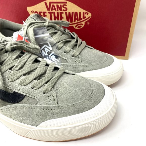 VANS Women's Size 8 VN0A3WKX2LA Berle Pro Skate Moss Gray Suede Low Top Sneaker - Picture 8 of 11